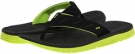 Black/Lime Green Reef Rodeoflip for Men (Size 13)