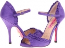 Purple Cactus Flower/Orange Betsey Johnson Balladd for Women (Size 9)