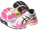 White/Black/Lime ASICS GEL-Nimbus 15 for Women (Size 8)