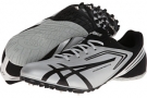 Quicksilver/Black ASICS Hypersprint 5 for Men (Size 12)