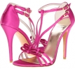 Fuchsia Satin Stuart Weitzman Bridal & Evening Collection Bow Goes Up for Women (Size 8)