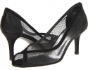 Black Satin Stuart Weitzman Bridal & Evening Collection Laceola for Women (Size 12)