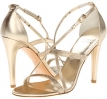 Gold Supple Kid Stuart Weitzman Bridal & Evening Collection Surreal for Women (Size 9)