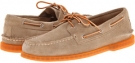 Sand/Orange Sperry Top-Sider A/O 2-Eye Ice Suede for Men (Size 9)