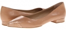 Toffee Smooth Leather Michael Kors Collection Janae for Women (Size 6)