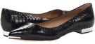 Black Smooth Calf Michael Kors Collection Jillian for Women (Size 6)