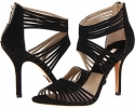 Black Kid Suede Michael Kors Collection Johanna for Women (Size 8)