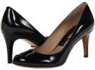 Black Patent Michael Kors Collection Liana for Women (Size 7.5)