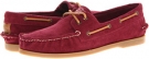 Burgundy Sperry Top-Sider A/O 2-Eye Corduroy for Men (Size 10)