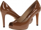 Nutmeg Patent Michael Kors Collection Rosslyn for Women (Size 6)