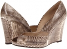 Natural Snake Michael Kors Collection Vail for Women (Size 5.5)