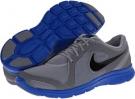 Wolf Grey/Prize Blue/Prize Blue/Stealth Nike Flex Experience Run 2 for Men (Size 6.5)