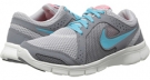Wolf Grey/Cool Grey/Atomic Red/Gamma Blue Nike Flex Experience Run 2 for Women (Size 5)