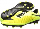 Vibrant Yellow/Metallic Silver/Volt Ice/Black Nike Hypervenom Phelon FG for Men (Size 6.5)