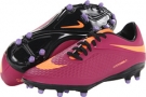 Bright Magenta/Black/Atomic Violet/Atomic Orange Nike Hypervenom Phelon FG for Women (Size 13)