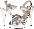 Silver E! Live from the Red Carpet E0040 (Argento Cracked Met for Women (Size 7)