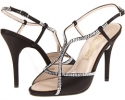 Black Satin E! Live from the Red Carpet E0044 for Women (Size 7.5)