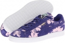 Spectrum Blue Tropicalia PUMA Suede Classic Wn's for Women (Size 6.5)