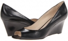 Black Leather 1 Nine West Relaxinn for Women (Size 6)