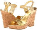 Gold Synthetic Nine West Trickster for Women (Size 10.5)