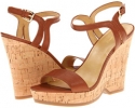 Dark Natural Leather Nine West Trickster for Women (Size 9)