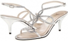 Silver Metallic E! Live from the Red Carpet Kelli for Women (Size 6.5)