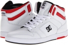 White/Black/Red DC Nyjah HI SE for Men (Size 10.5)