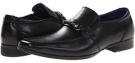 Black Leather Steve Madden Rumsford for Men (Size 7)