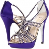 Purple/Gold Sateen E! Live from the Red Carpet Elvira for Women (Size 5.5)