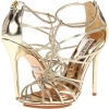 Platino Leather Badgley Mischka Nisha II for Women (Size 9.5)