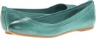 Turquoise Soft Vintage Leather Frye Agnes Ballet for Women (Size 5.5)