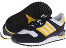 White/Tribe Yellow/Legend Ink adidas Originals ZXZ 700 for Men (Size 4.5)