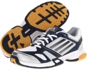 Metallic Silver/Black/Collegiate Navy/White adidas Volley Team W for Women (Size 10)