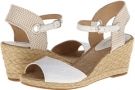 White/Natural Lucky Brand Kyndra for Women (Size 6)