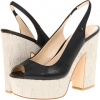 Black/White Calf Calvin Klein Raimy for Women (Size 10)