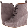 Grey Marc by Marc Jacobs Suede Wedge Boot for Women (Size 10)