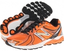 Orange/White New Balance M870v3 for Men (Size 10.5)