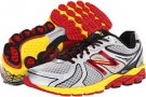 Silver/Yellow/Red New Balance M870v3 for Men (Size 12.5)