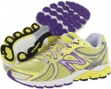 Yellow/Purple New Balance W870v3 for Women (Size 7)