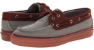 Grey/Oxblood Sperry Top-Sider Bahama 2-Eye Heavy for Men (Size 10.5)