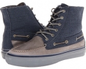 Navy/Grey Sperry Top-Sider Heavy Canvas Bahama Boot for Men (Size 11)