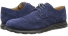 Blazer Blue/Black Suede Cole Haan LunarGrand Wing Tip for Men (Size 12)