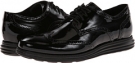 Black Patent Cole Haan LunarGrand Wing Tip for Men (Size 7)