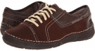 Oxford Brown Nubuck/Leather Naturalizer Jolie Sneaker for Women (Size 5.5)