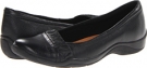 Black Leather Clarks England Kessa Myrtle for Women (Size 8.5)