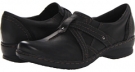 Black Leather Clarks England Ideo Chilly for Women (Size 6.5)