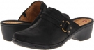 Black Leather Clarks England Un.Rosella for Women (Size 10)