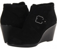 Black Suede Clarks England Daylily Surety for Women (Size 12)