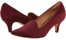 Burgundy Suede Clarks England Sage Elfin for Women (Size 10)