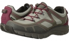 Stone Mesh/Red Clarks England Wave.Trail GTX for Women (Size 5)